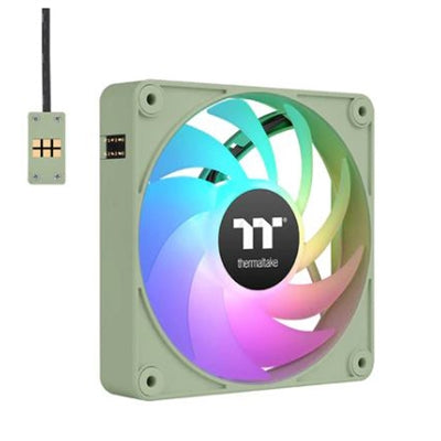 Thermaltake CT140 EX ARGB Sync PC Cooling Fan Matcha Green (3-Fan Pack) - 3 Pack