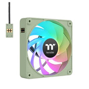 Thermaltake CT120 EX Reverse ARGB Sync PC Cooling Fan Matcha Green (3-Fan Pack) - 3 Pack