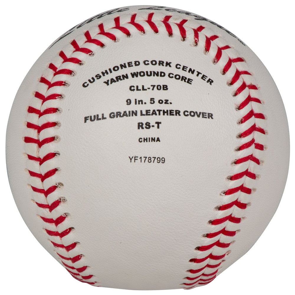 Senior Little League® Tournament Rs -T - Full Grain Leather Cover