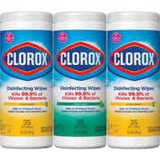 30112 Clorox Disinfecting Cleaning Wipes Tub (3-Pack, 35 Each)
