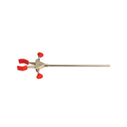 United Scientific® 2-Prong Burette Clamp With Extension Rod, PVC Coated Grips