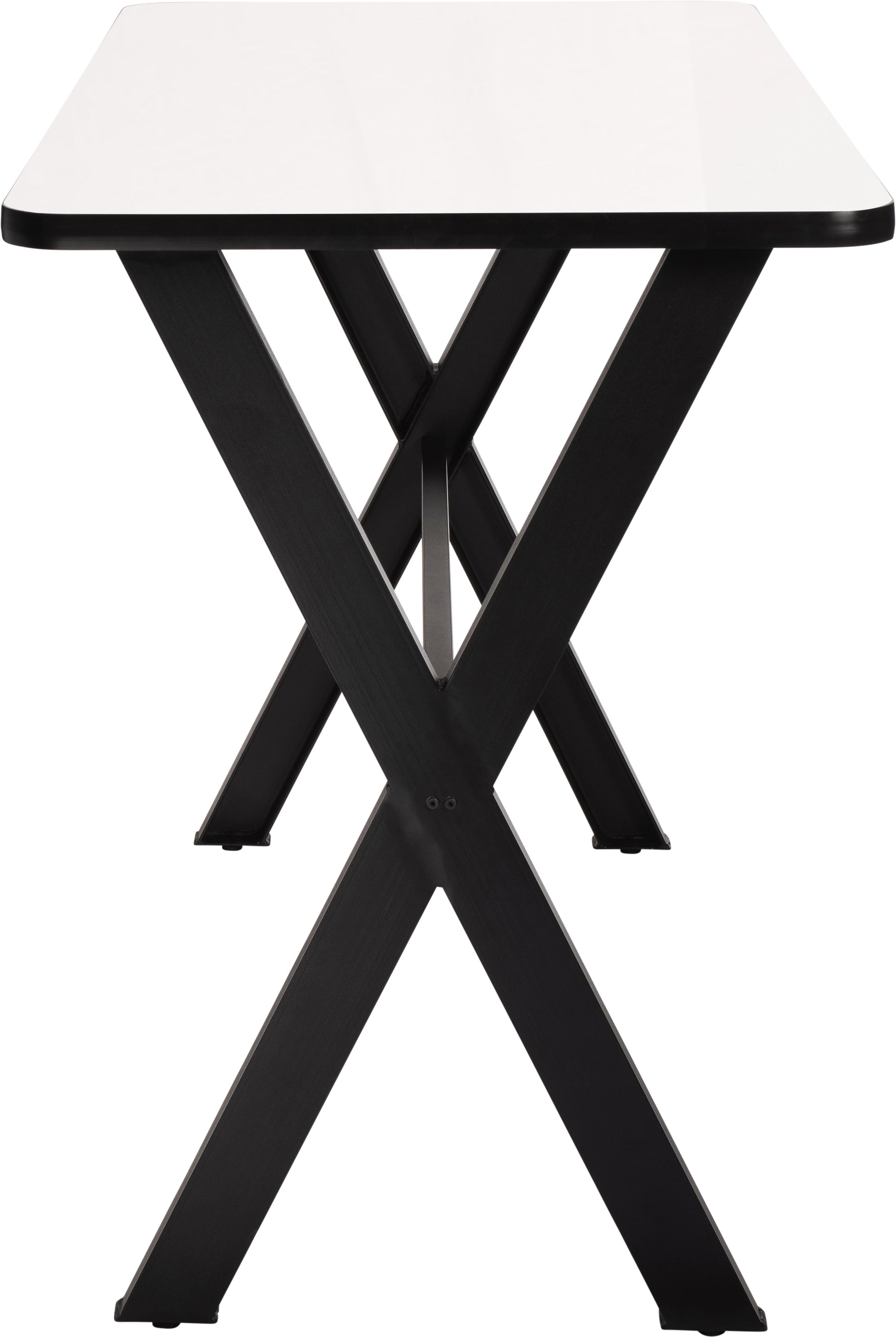NPS® Collaborator Table, 30" x 60", Rectangle, 42" Height w/ Crossbeam, Whiteboard Top