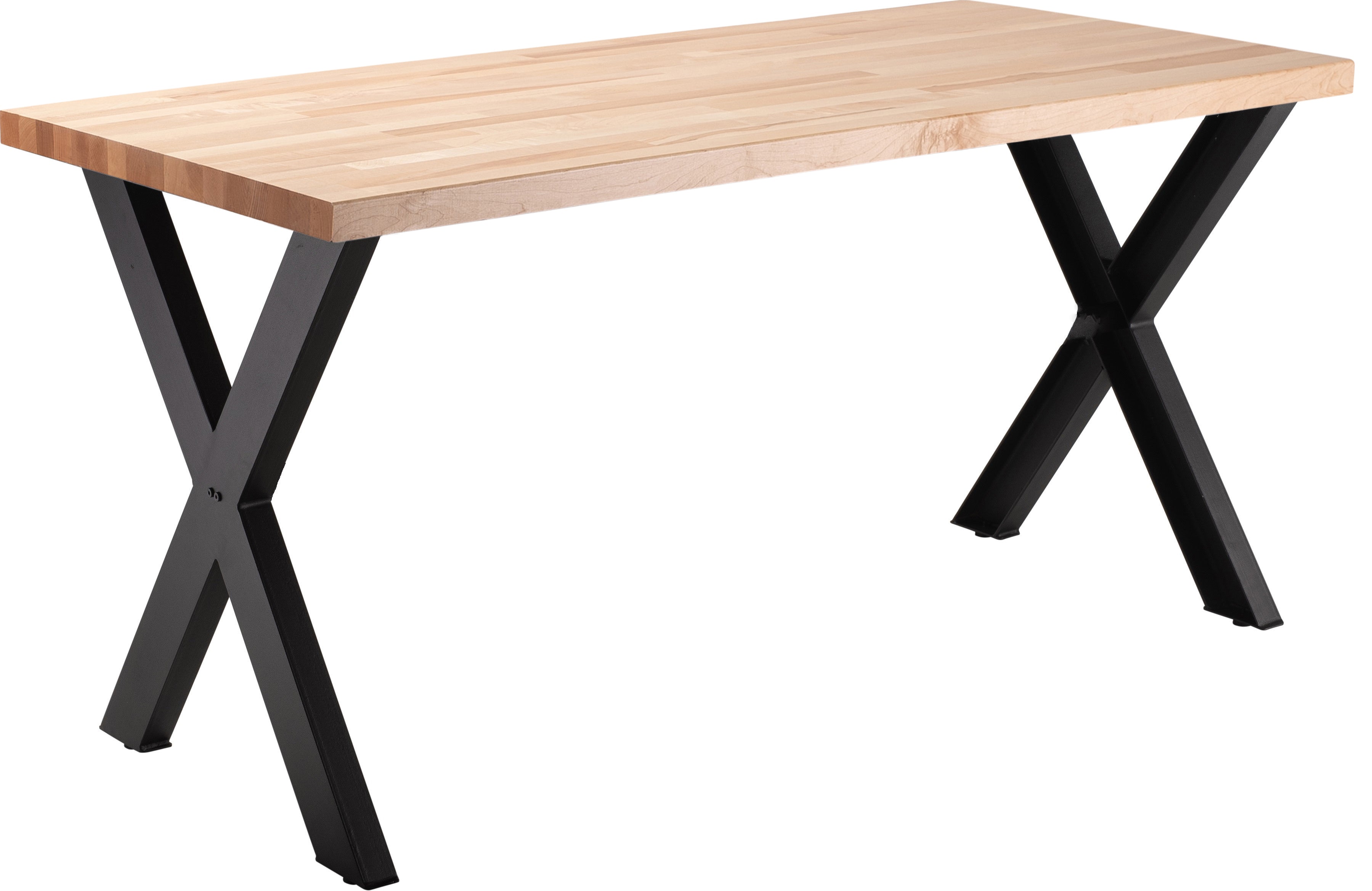 NPS® Collaborator Table, 30" x 60", Rectangle, 30" Height, Butcherblock top