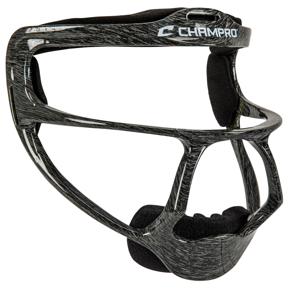 Pro-Elite Grill Defensive Facemask - Heather Black, Youth