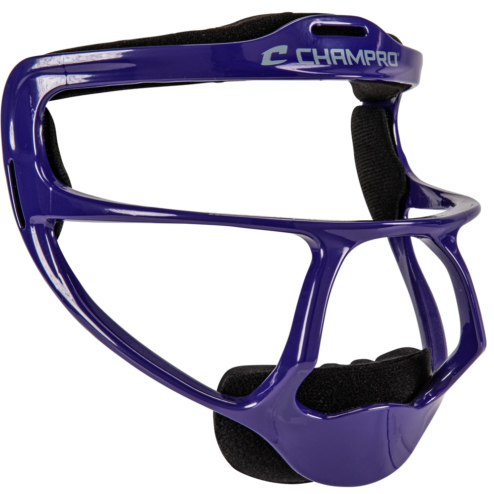 Pro-Elite Grill Facemask - Purple, Youth