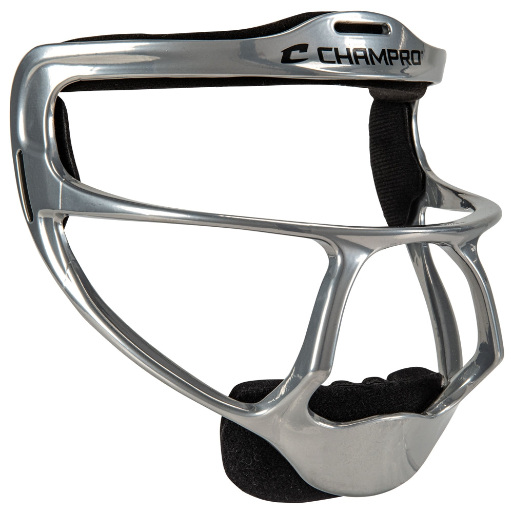 Pro-Elite Grill Facemask - Silver, Youth