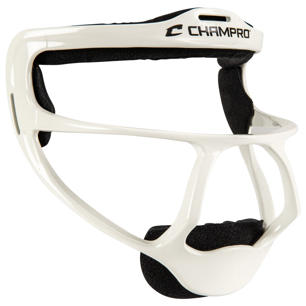 Pro-Elite Grill Facemask - White, Adult