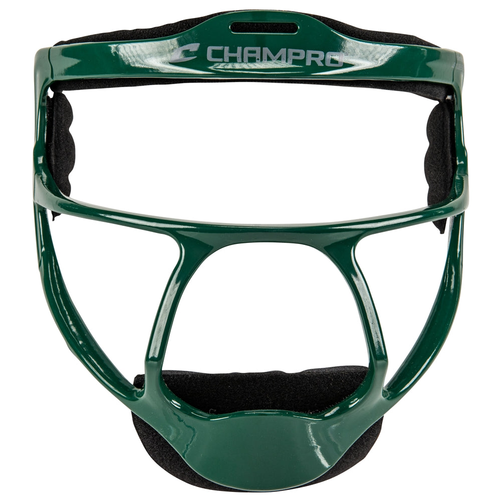 Pro-Elite Grill Facemask - Forest Green, Youth