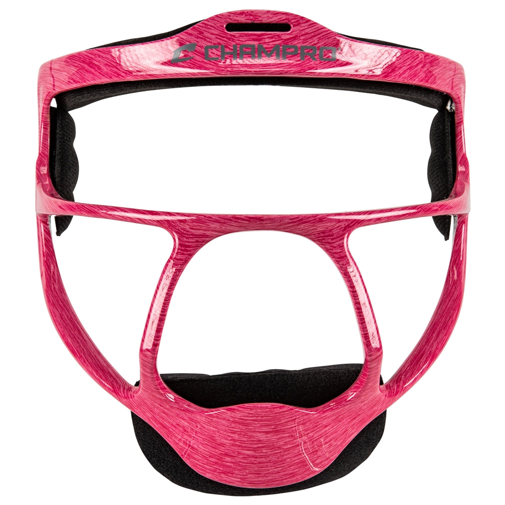 Pro-Elite Grill Defensive Facemask - Heather Pink, Adult