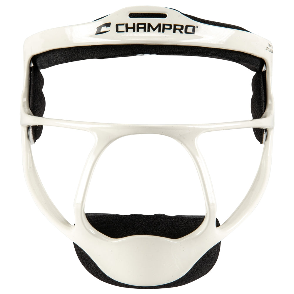 Pro-Elite Grill Facemask - White, Adult
