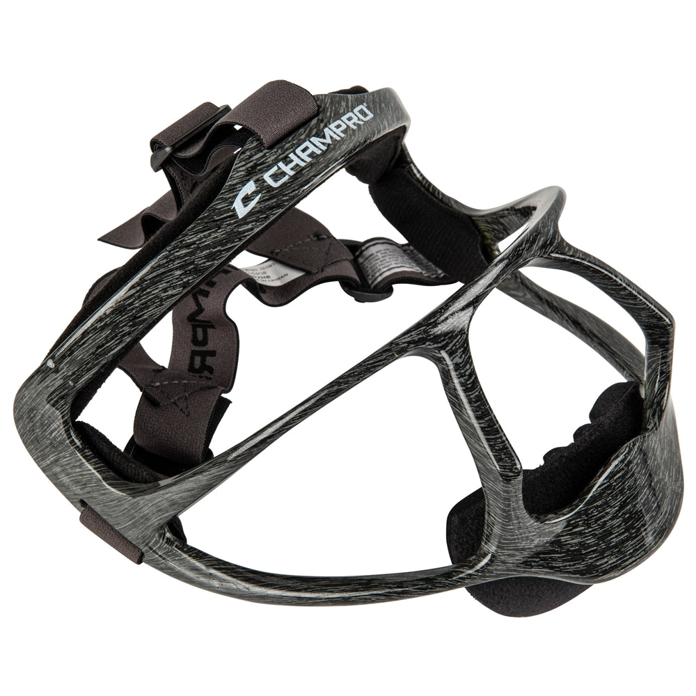 Pro-Elite Grill Defensive Facemask - Heather Black, Adult