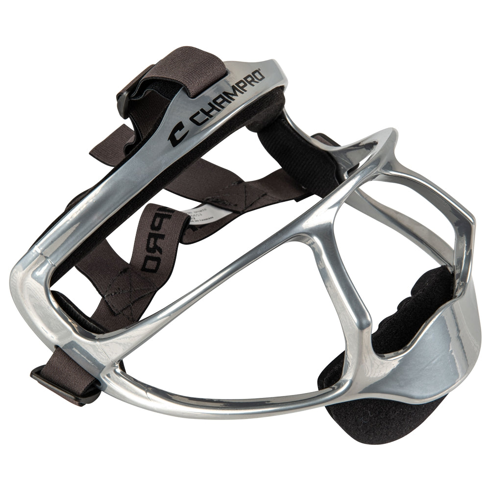Pro-Elite Grill Facemask - Silver, Adult