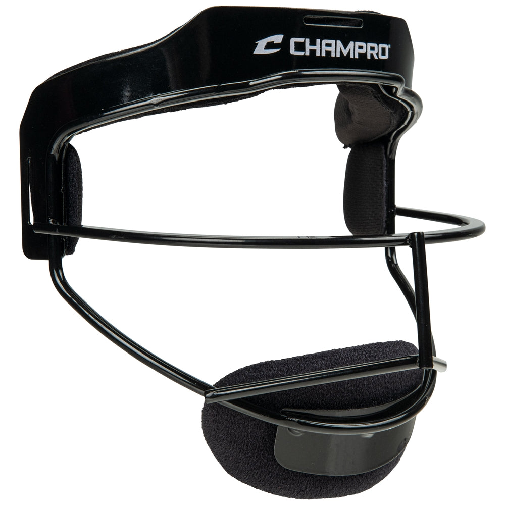 Sentry Fielder's Facemask - Black, Youth