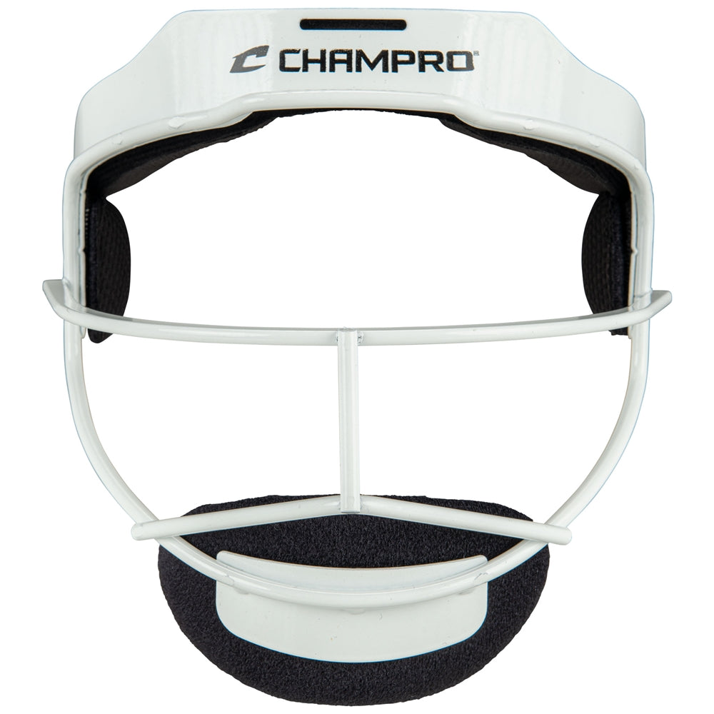 Sentry Fielder's Facemask - White, Youth