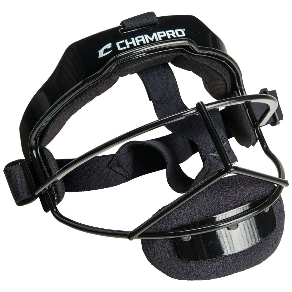 Sentry Fielder's Facemask - Black, Adult