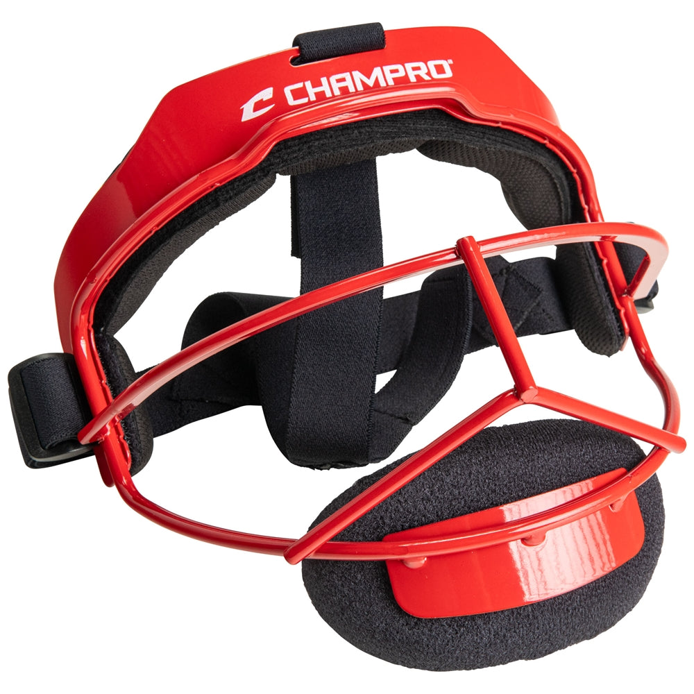 Sentry Fielder's Facemask - Scarlet, Adult