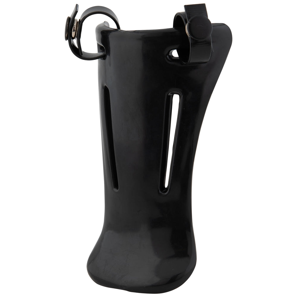 Throat Guards - Black, 4.5"