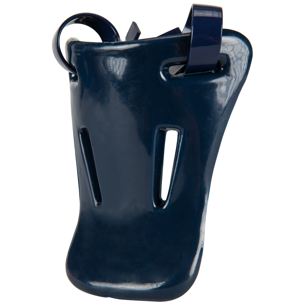 Throat Guards - Navy, 4.5"