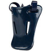 Throat Guards - Navy, 4.5"