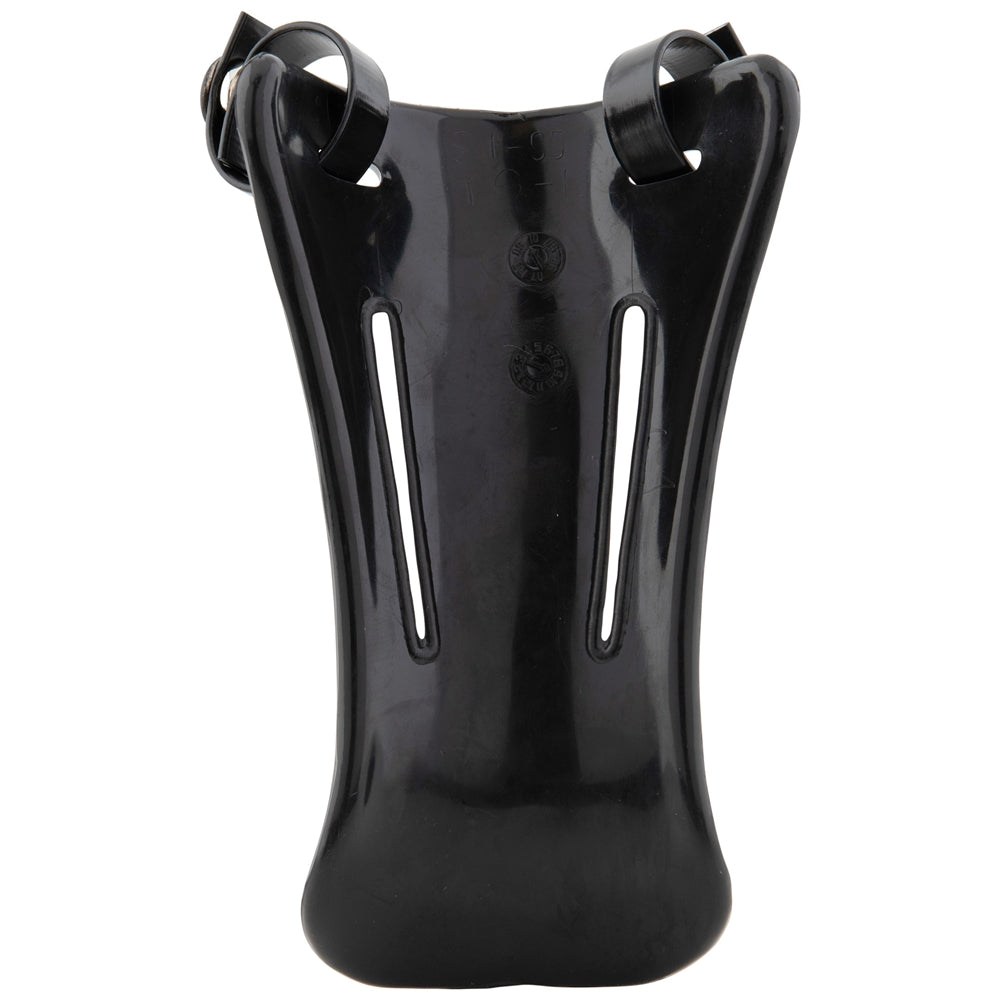 Throat Guards - Black, Retail Pkg - 4.5"