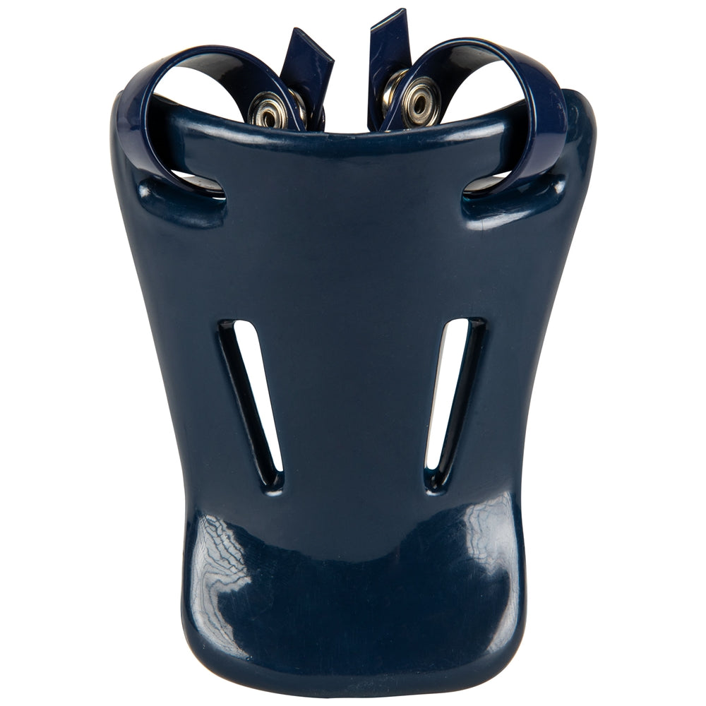 Throat Guards - Navy, 4.5"