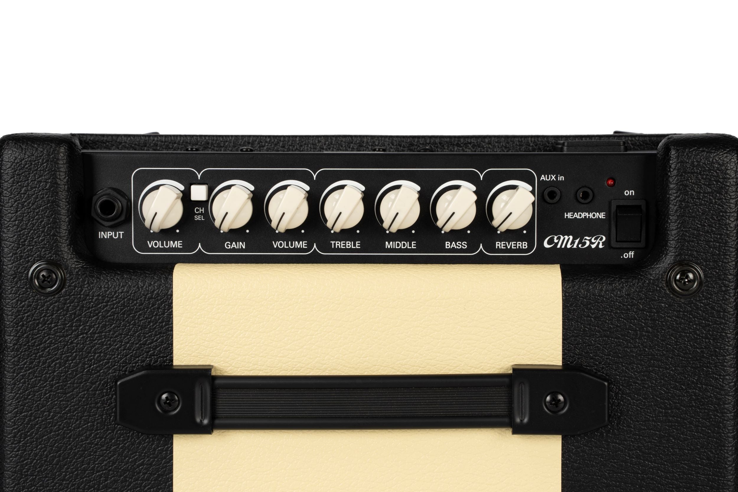 Cort CM15R-BK 15 Watt 1 x 8" Combo Guitar/Bass Amplifier