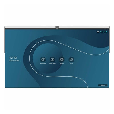 Innex CM55 55in Interactive Collaboration UHD LED Display Whiteboard &amp; Meeting Hub with Smart 4K AI Camera Audio Wireless Casting