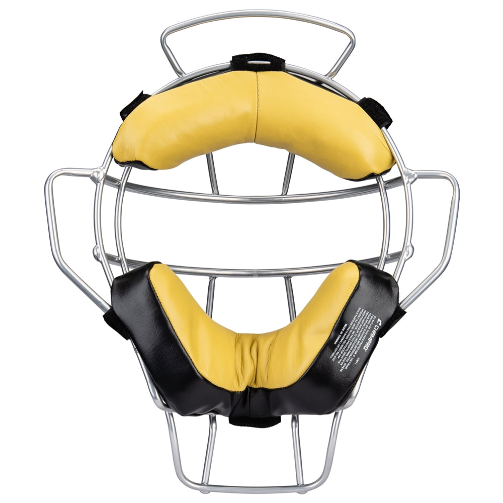 Umpire Mask - Lightweight - 18 oz - Silver