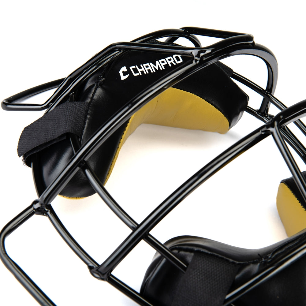 Umpire Mask - Lightweight - 18 oz - Black