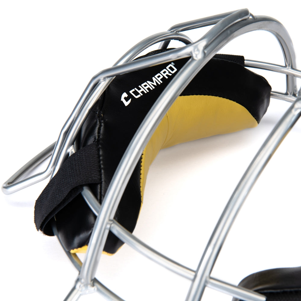 Umpire Mask - Lightweight - 18 oz - Silver