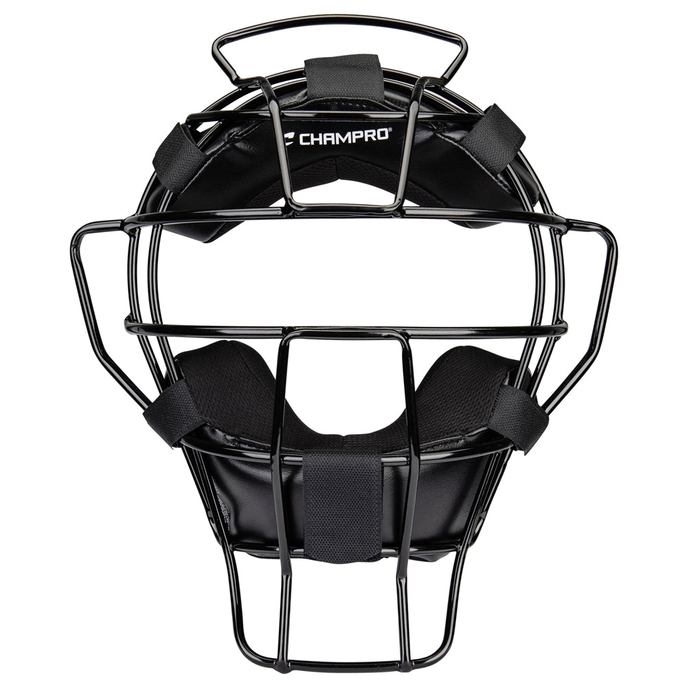 Adult Umpire Mask - Lightweight - 18 oz - Black