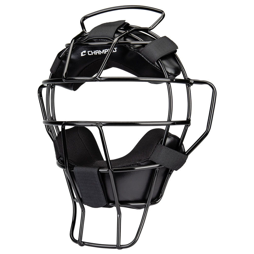 Adult Umpire Mask - Lightweight - 18 oz - Black