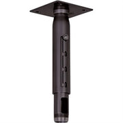Chief 6&amp;quot; Ceiling Plate with Adjustable Column - Black