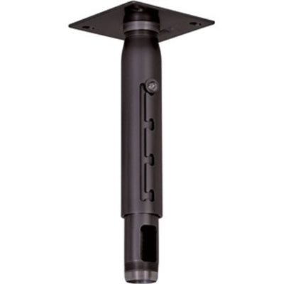 Chief 6&amp;quot; Ceiling Plate with Adjustable Column - Black