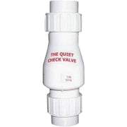 Campbell 1-1/2 In. PVC Spring-Loaded Quiet Check Valve