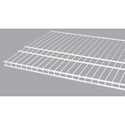 473721 ClosetMaid SuperSlide 12 Ft. W. x 16 In. D. Ventilated Closet Shelf, White