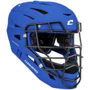 HX Boss Matte Catcher's Mask - Royal, Medium