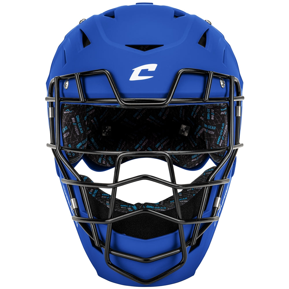 HX Boss Matte Catcher's Mask - Royal, Medium