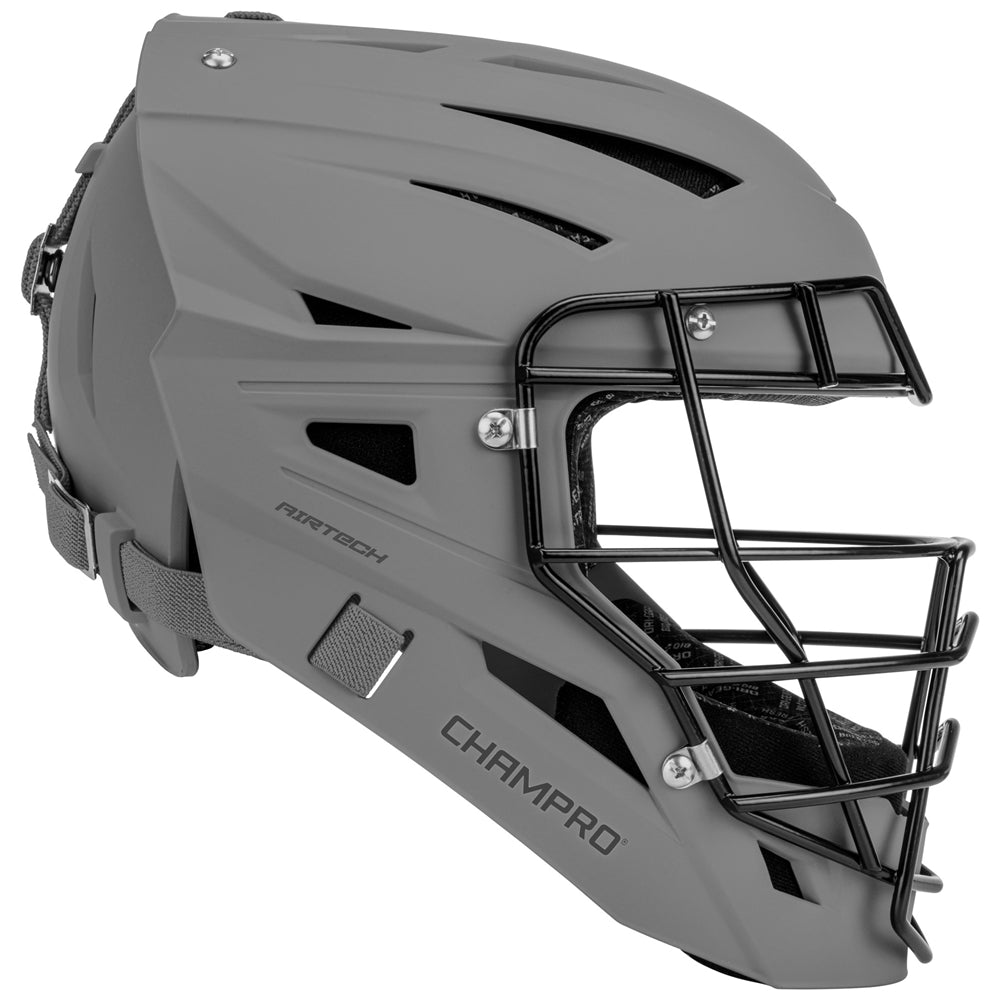 HX Boss Matte Catcher's Mask - Grey, Medium