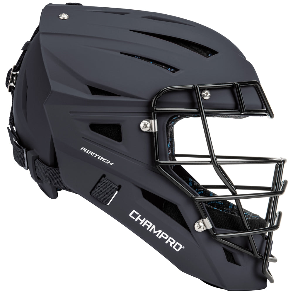 HX Boss Matte Catcher's Mask - Navy, Medium