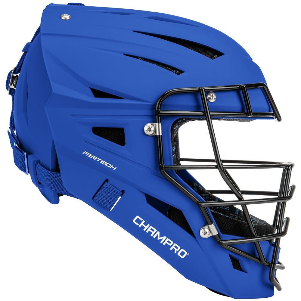 HX Boss Matte Catcher's Mask - Royal, Large