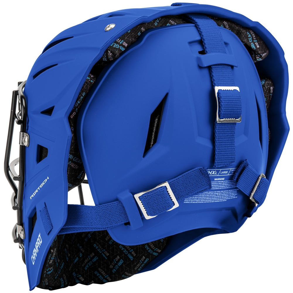 HX Boss Matte Catcher's Mask - Royal, Large