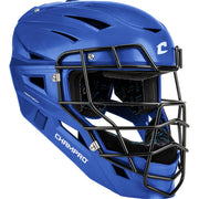 HX Cannon Uncoated Catcher's Mask - Royal, Medium