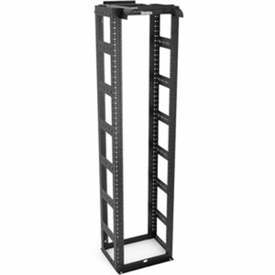 Vertiv&amp;#8482; Frame Rack Essential CMR-52U16-B-1224, Open-Frame IT Structure, 52U, 2500 lb. Weight Cap, 19&amp;quot; and 23&amp;quot; EIA, #12-24 Tapped Uprights, UL 2416