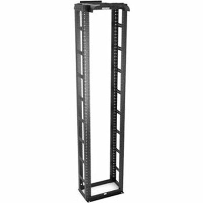 Vertiv&amp;#8482; Frame Rack Essential CMR-59U12-B-1224, Open-Frame IT Structure, 59U, 2500 lb. Weight Cap, 19&amp;quot; and 23&amp;quot; EIA, #12-24 Tapped Uprights, UL 2416