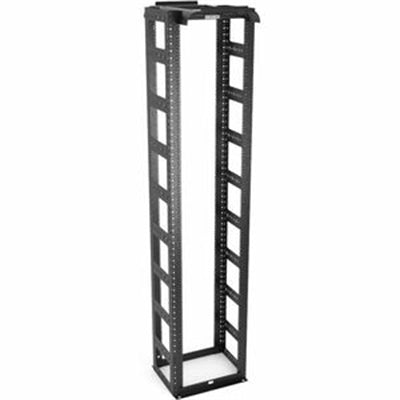 Vertiv&amp;#8482; Frame Rack Essential CMR-59U16-B-1224, Open-Frame IT Structure, 59U, 2500 lb. Weight Cap, 19&amp;quot; and 23&amp;quot; EIA, #12-24 Tapped Uprights, UL 2416