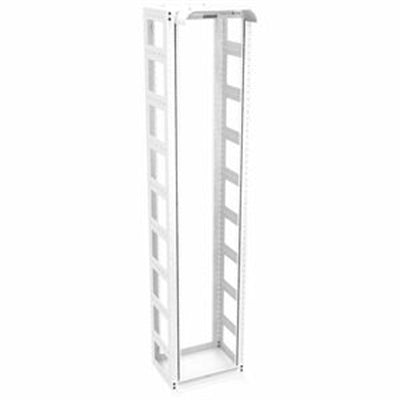 Vertiv&amp;#8482; Frame Rack Essential CMR-59U16-W-SQM6, Open-Frame IT Structure, 59U, 2500 lb. Weight Cap, 19&amp;quot; and 23&amp;quot; EIA, 3/8&amp;quot; sq. (M6) Uprights, UL 2416