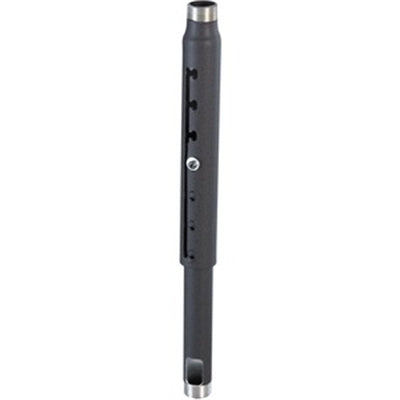 Chief 12-18&amp;quot; Adjustable Extension Column - For Projector - Black