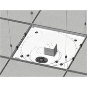 Chief Speed-Connect Suspended Ceiling Tile Replacement Kit - With Power Outlet Housing - White