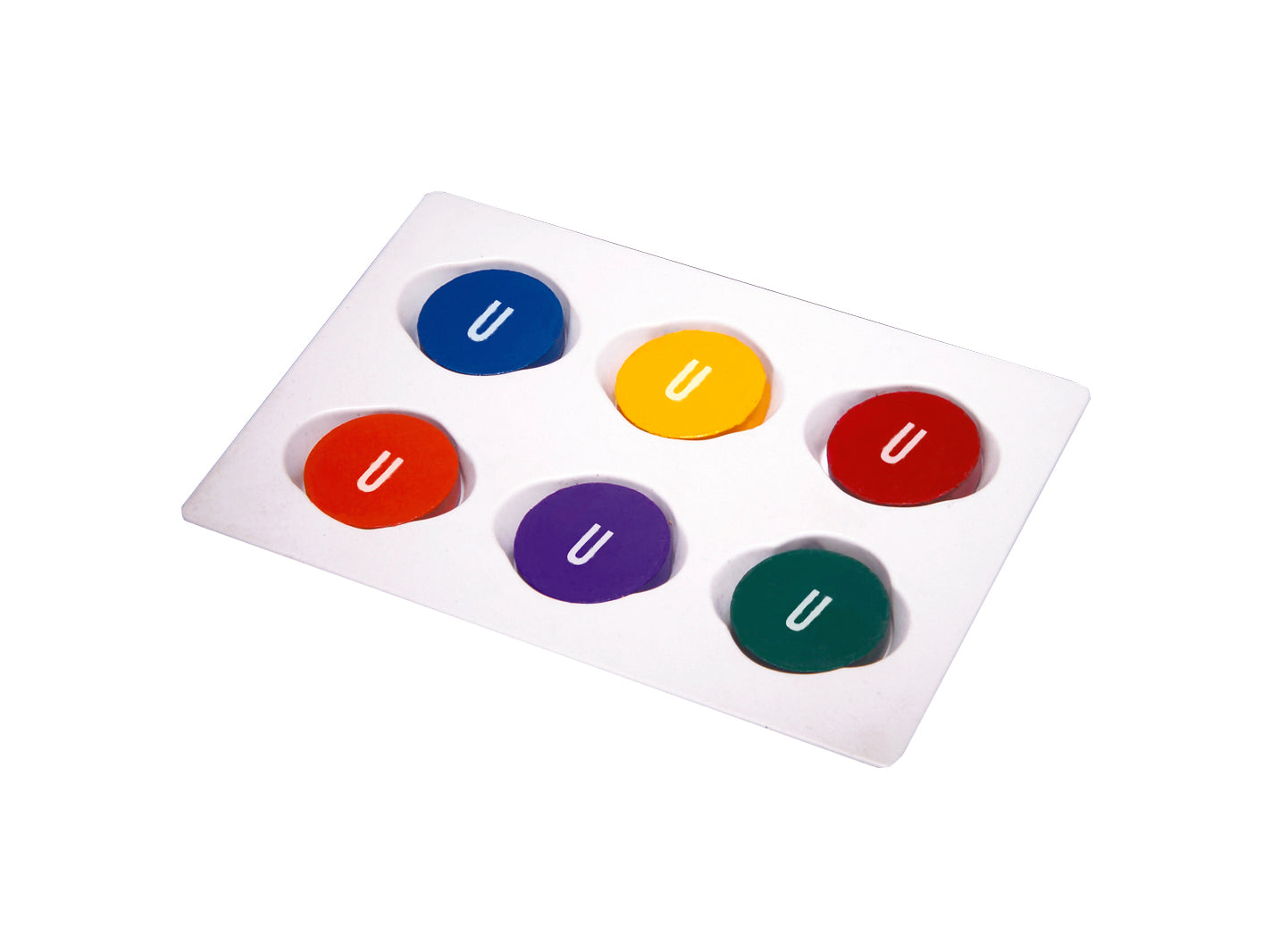 United Scientific® Ceramic Disc Magnets, Set Of 6